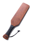 Leather Wrapped Wood Spanking Paddle-BDSM GEAR, BEST SELLERS, WHIPS & PADDLES-Male Stockroom