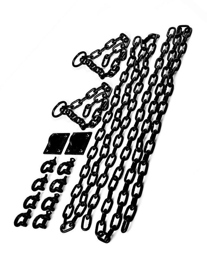 Medieval Dungeon Chain Set with Wood Case – Male Stockroom