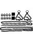 Medieval Dungeon Chain Set with Wood Case-ACCESSORIES, BDSM GEAR, BONDAGE RESTRAINTS-Male Stockroom
