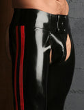 Latex Chaps with Side Stripes by Syren Latex