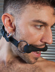 Silicone Bit Gag with Silicone Strap-BDSM GEAR, GAGS & MUZZLES-Male Stockroom
