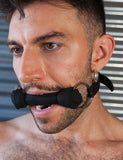 Silicone Bone Gag with Silicone Strap-BDSM GEAR, FEATURED PRODUCTS, GAGS & MUZZLES-Male Stockroom