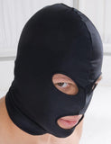 Spandex Hood with Open Mouth and Eyes  BDSM GEAR HOODS & BLINDFOLDS