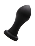 Tantus H-Bomb XL Silicone Butt Plug Black  SEX TOYS ANAL TOYS