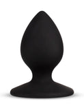 Temptasia Slave Silicone Butt Plug, Black-ANAL TOYS, NEW!, SEX TOYS-Male Stockroom